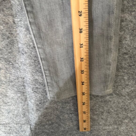 Mother “The Looker” Skinny Jeans Holy Smokes Grey Distressed Size 26 - Picture 9 of 16